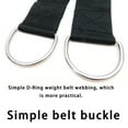thumbnail image 3 of fastboy 2pcs Clasp Hook Waist Rings Solid Lightweight Anti-Corrosion Durable Loop Simple Disassembly Diving Snorkeling Free, 3 of 8