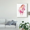 thumbnail image 3 of Trademark Fine Art 'Garnet Horse III' Canvas Art by Julie T. Chapman, 3 of 4