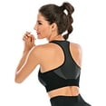 thumbnail image 5 of FANNYC Women's Seamless Sports Bras with Removable Pads Push up Fitness Workout Yoga Bra, 5 of 7