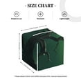 thumbnail image 3 of Kdxio Green Night Sky Moon Branches Print Tissue Box Cover,Square Decorative PU Leather Facial Paper Case Organizer Holder Dispenser for Bathroom,Night Stands,Desk,Car 5.2''X5.2''X5.2'', 3 of 6