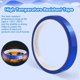 thumbnail image 2 of 5 Rolls Heat Resistant Adhesive Tape 10mm PET Sublimation Heat Tape Heat Transfer Tape Heat Press Tapes for DIY Sewing Electronic Product, 2 of 5