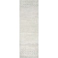 thumbnail image 3 of Mark&Day Area Rugs, 2x16 Louise Global Light Gray White Runner Area Rug (2'7" x 16'), 3 of 11