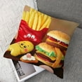 thumbnail image 7 of Cute Food Plush Toy - Soft and Fluffy Fun Food Stuffed Plush Pillow, Perfect Plush Toys Gift for Kids and Friends (French Fries, inch,), 7 of 7