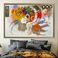 thumbnail image 6 of Wassily Kandinsky 3D Canvas, Famous 3D Canvas, Modern Wall Art, Dominant Curve Wassily Kandinsky, Abstract Canvas Poster, Canvas Wall Decor - Natural Framed, 6 of 9