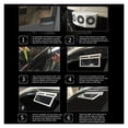 thumbnail image 6 of Car Exhaust Fan USB Rechargeable/solar Air Circulation Cooling and Heat Dissipation High Wind Power 3 Head Ventilation Fan ,Easy Installation, 6 of 7