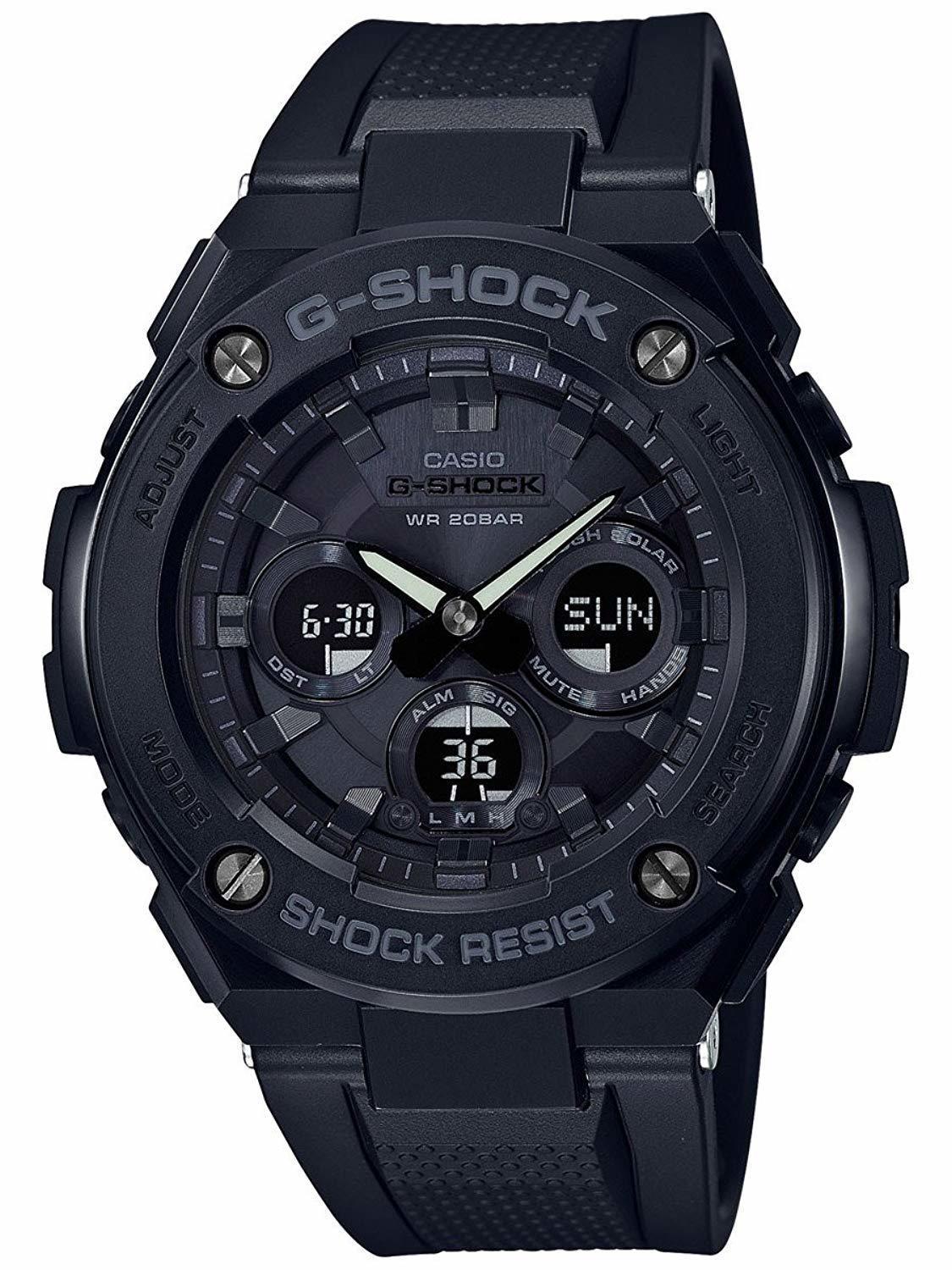 Casio Men's GShock GSteel Solar Resin Watch