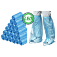 thumbnail image 3 of Leo 100 piece 50 pairs shoes & long Boots cover - Disposable Long Boots Shoes Cover slip resistant Durable Material for carpet, rain, mud, snow., 3 of 7