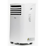 Midea 7,000 BTU (10,000 BTU ASHRAE) 115V Portable Air Conditioner with Comfort Sense Remote, up to 250 sq ft Coverage Area, White, MAP07R1WWT, New