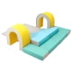thumbnail image 1 of Set de 10 bloques de espuma para escalar, juego activo interior suave para bebés, preescolares y niños pequeños, 1 of 8