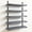 Gray, variant on Wood Floating Shelves Set Of 5/10, Heavy Duty Rustic Wall Ledges Shelves For Wall Decor, Farmhouse Shelf For Kitchen, Hanging Shelves, Storage Shelves For Room Decor, Wall Dresser, (4.7In X 15.8In)