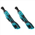 thumbnail image 1 of 2X Llave de Trinquete Inalámbrica, Destornillador Eléctrico Recargable de 3/8 Pulgadas, Tuerca de Tornillo de Extracción para Batería de 18V, 1 of 5