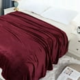 thumbnail image 2 of Unique Bargains Flannel Fleece Blanket Soft Warm Wide Hemmed, 2 of 10