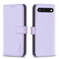 thumbnail image 4 of TECH CIRCLE Case for Google Pixel 8 2023, PU Leather Flip Folio Book Protective Cover with Cash Pocket Magnetic Clasp Credit Card Holder Kickstand Men Women TPU Shockproof Wallet Shell,  Lightpurple, 4 of 11