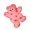 Red, variant on Bear Shape Pillow For Bed Sofa Features Comfortable Filling And Dot Designs