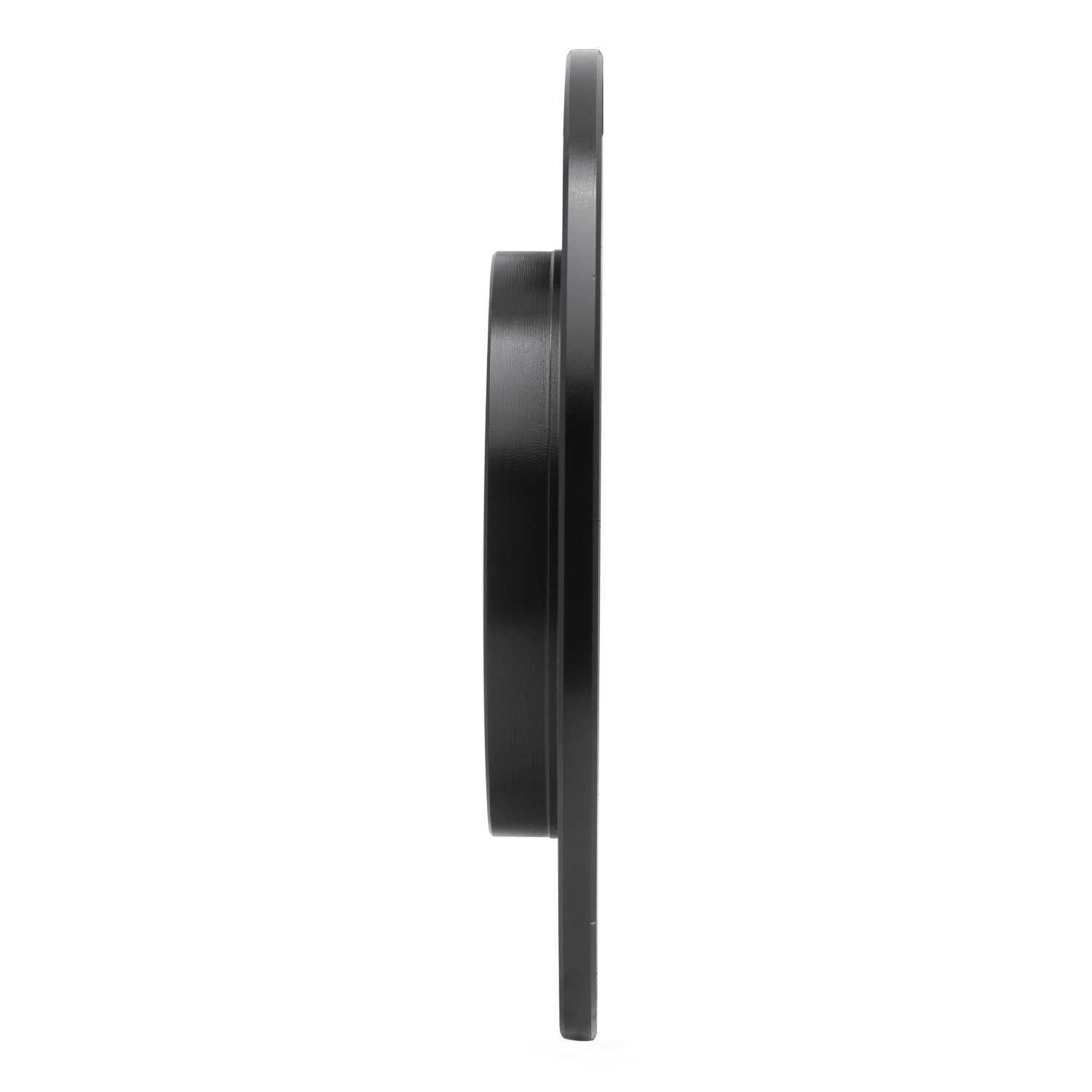 Dynamic Friction Company 633-76082L DFC Brake Rotor - Drilled And Slotted - Black