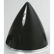 Spinner 3" Nylon Aluminum Black