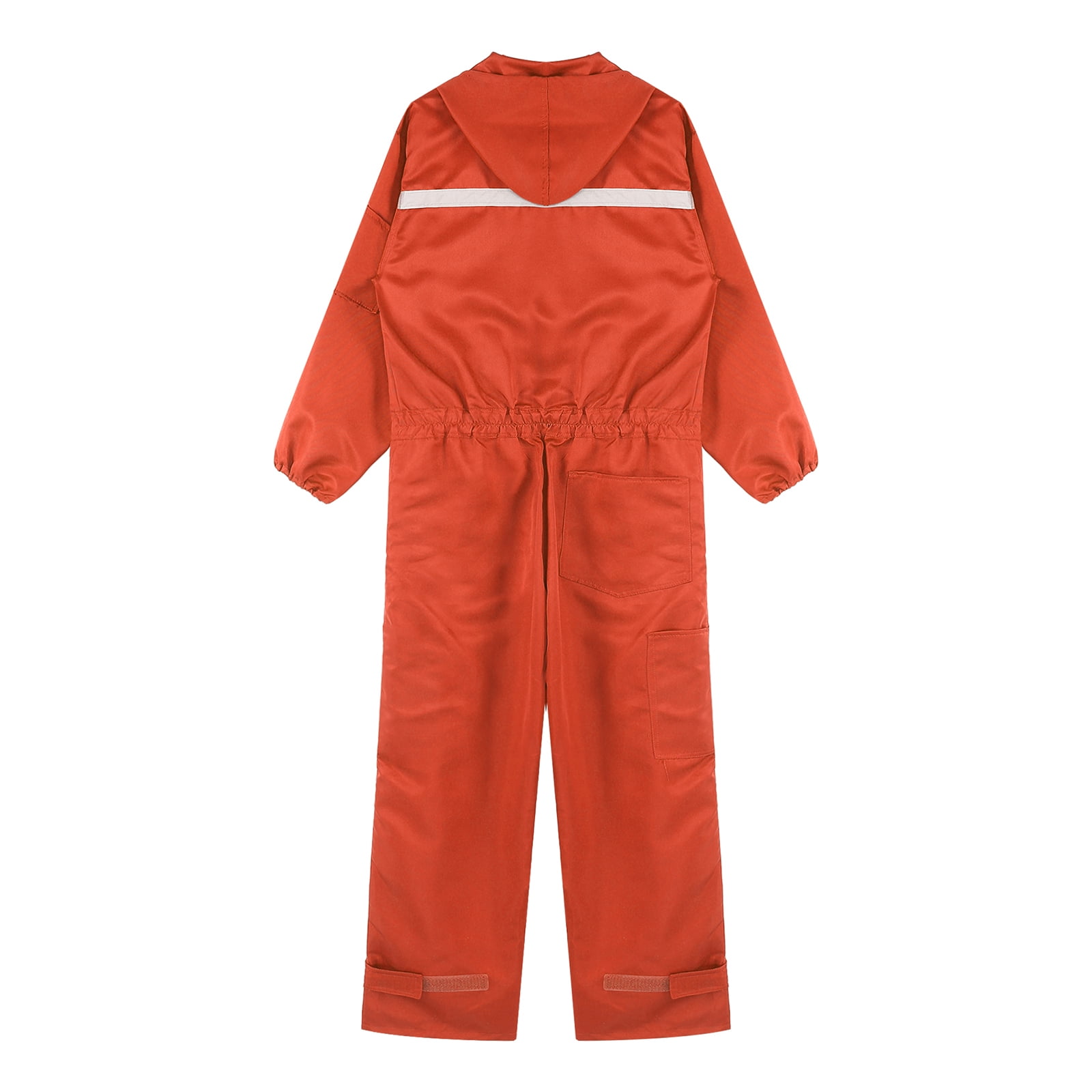 mens orange boiler suit
