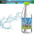thumbnail image 5 of Etiqueta para botella de agua de la Patrulla Canina, decoración de cumpleaños, pegatinas para envolver botellas de perro, vasos de agua para botellas, regalos para niños, suministros para fiestas, 5 of 5