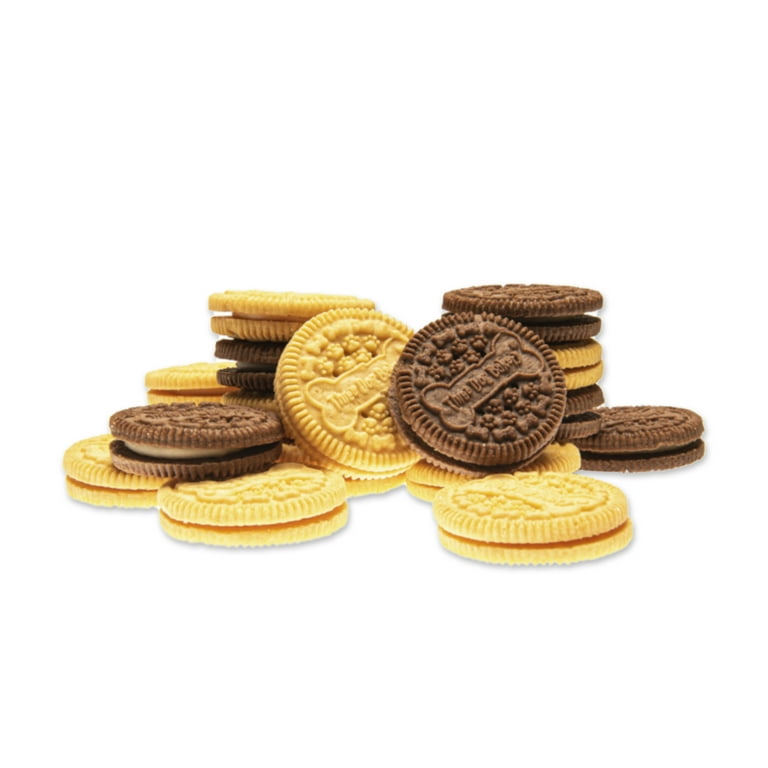 Three Dog Bakery Lick n Crunch Sandwich Cookies Carob and Peanut