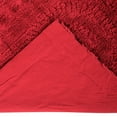 thumbnail image 4 of Better Trends 21"x 27" Standard Pillow Sham 100% Cotton Pillow Cover Medallion Design Machine Washable (Burgundy) Rio Collection, 4 of 4