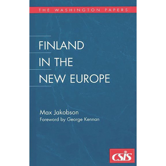 Washington Papers (Paperback) Finland in the New Europe, Book 175, (Paperback)