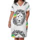 thumbnail image 2 of Lion Tuff vestido holgado con bolsillos para mujer ropa elegante Tallas grandes, 2 of 6