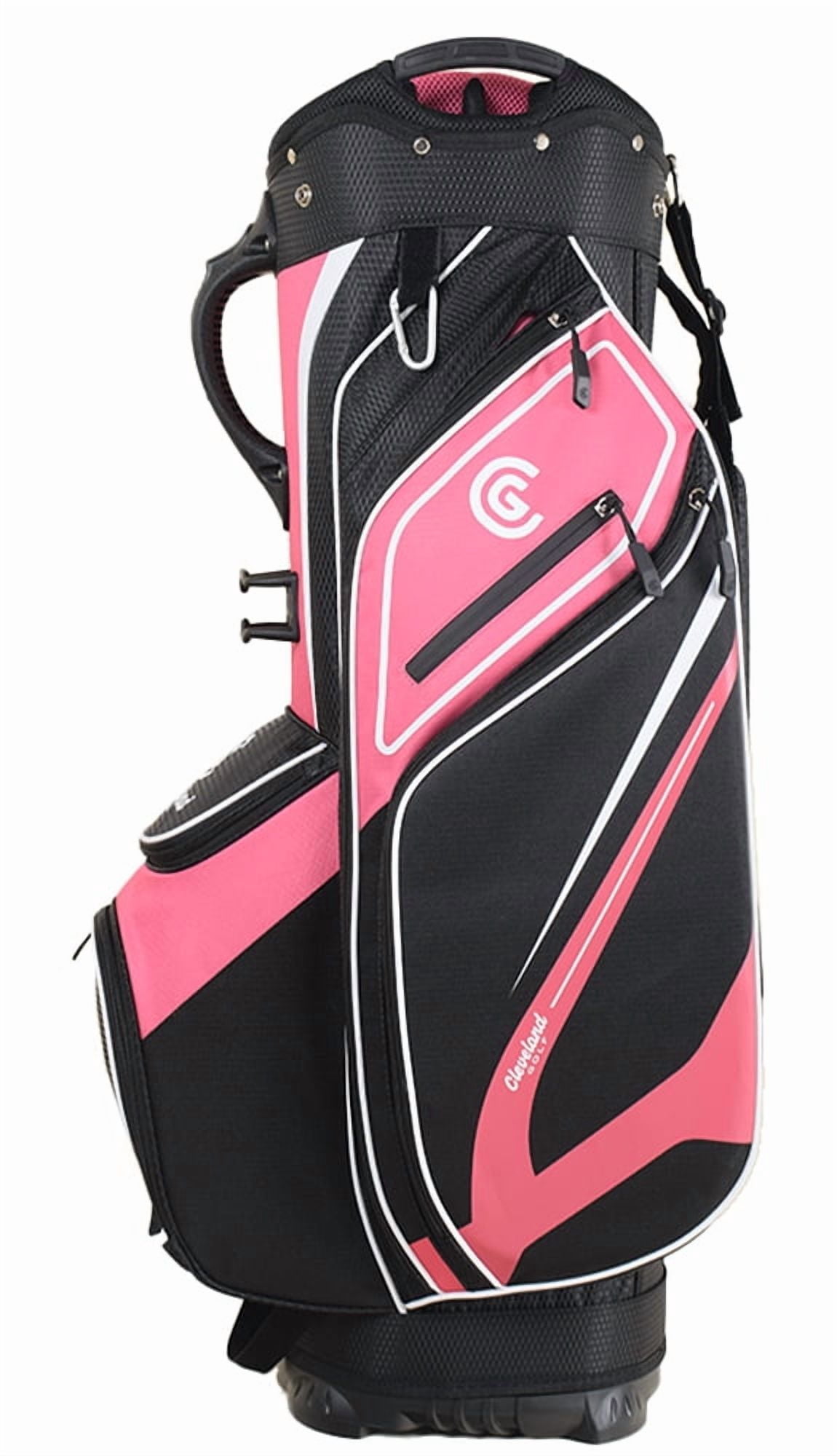 Cleveland Golf Ladies Lightweight Cart Bag Pink/Black
