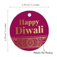 thumbnail image 6 of Inkdotpot Pack Of 50 Happy Diwali Favor Paper Tags Craft Real Gold Foil Hang Tags, 6 of 7