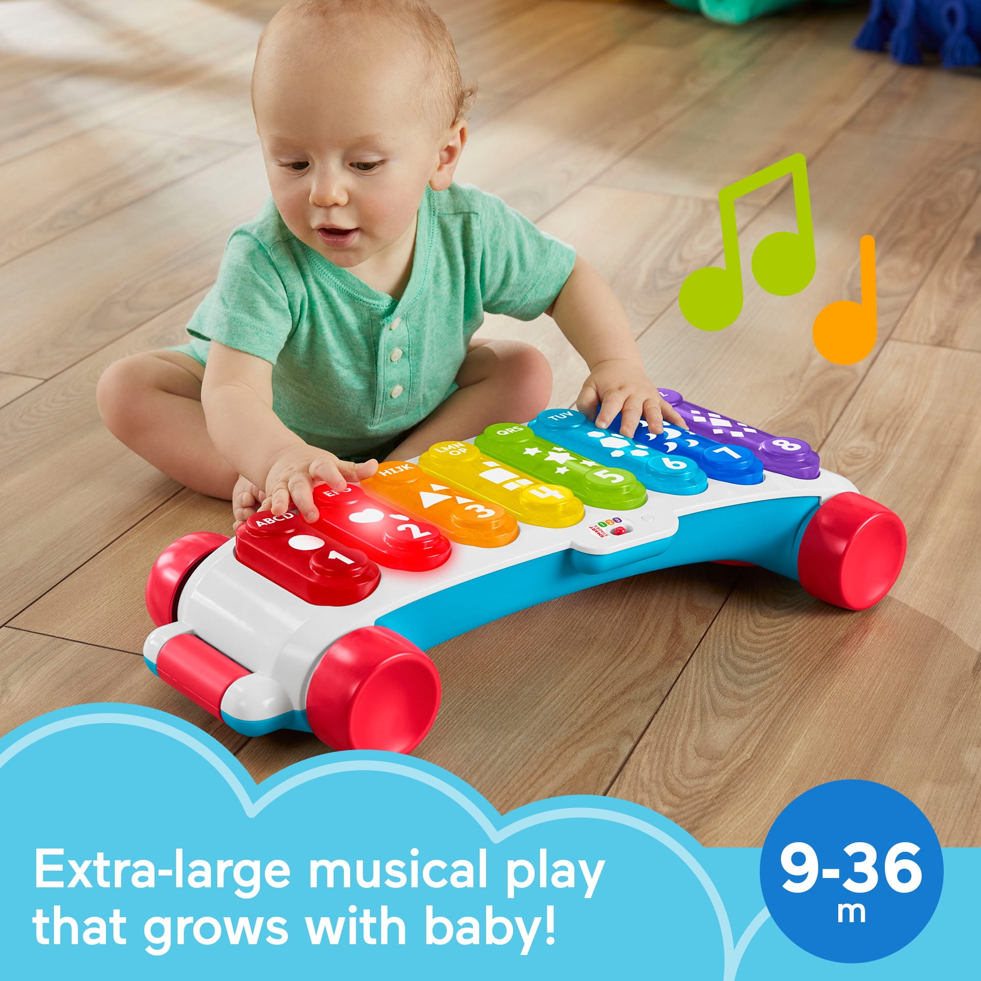Play songs on fisher price on sale xylophone