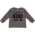 thumbnail image 3 of Inktastic I Love My Gigi with Arrow Boys or Girls Long Sleeve Toddler T-Shirt, 3 of 5
