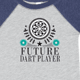 thumbnail image 4 of Inktastic Future Dart Player Dart Board Boys or Girls Baby Bodysuit, 4 of 5