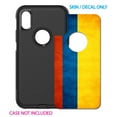 thumbnail image 2 of DistinctInk Custom SKIN / DECAL compatible with OtterBox Commuter for iPhone X / XS (5.8" Screen) - Colombia Old Flag - Show Your Love of Colombia, 2 of 5