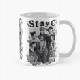 thumbnail image 1 of K-pop Group Black and White Collage Classic Mug, 1 of 1