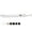 White, variant on Greenstar, Black Touch 'n Hold Smooth Door Closer
