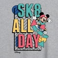 thumbnail image 3 of Disney - Mickey & Friends - Sk8 All Day - Skater Mickey - Women's Oversized T-Shirt, 3 of 5