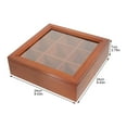 thumbnail image 2 of WHAMVOX  Tea Bag Storage Box Organizer Holders Loose Decaf Coffee Office, 2 of 8