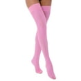 thumbnail image 2 of MSemis Bas Cuisse pour Femmes Bas en Soie Top de Maintien Lustré Semi-Transparent Panty Rose Taille Unique, 2 of 7