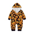 thumbnail image 2 of Halloween Pajamas Long Sleeved Zippered Family Matching Jumpsuit Romper Family Halloween Costumes Family Pajamas Matching Pjs, 2 of 4