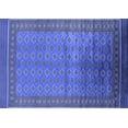 thumbnail image 1 of Ahgly Company Indoor Rectangle Oriental Blue Industrial Area Rugs, 5' x 7', 1 of 4