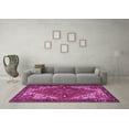 thumbnail image 3 of Ahgly Company Indoor Round Persian Pink Traditional Area Rugs, 7' Round, 3 of 4