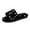 Black-b, variant on Fuzzy Open Toe Slippers for Women Indoor Cozy Memory Foam Slip On House Slides Shoes Gifts for Womens Trendy Thermal Comfy For Daily