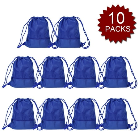 Drawstring Bags Bulk Waterproof Gymsack Sackpack Cinch Sack For Kids S Boys Bluem 10pack Drawstring Bags Bulk Waterproof Gymsack Sackpack Cinch Sack For Kids S Boys Bluem 10pack