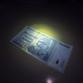 thumbnail image 2 of Zimbabwe 100 Trillion Dollars Bank Note Collectibles Ticket Commemorative Paper Uncirculated, 2 of 5