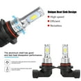 thumbnail image 1 of Akozon Fog Light 2pcs H10 9145 80W 8000K White LED Bulb 12-24V Universal Replacement, 1 of 8