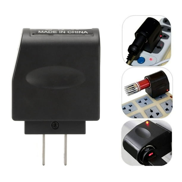 Convertisseur AC vers DC 12V Adaptateur d'Alimentation pour Voiture avec  Prise Allume-Cigare 110V-240V AC vers 12V DC Prise Murale Convertisseur  pour Petit Chargeur de Voiture lectronique Automobile - Walmart.ca