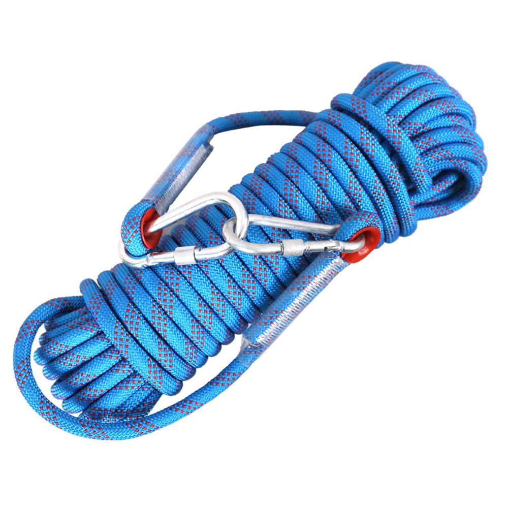 static rope Static 10mm Rock Climbing Rope 10M/20M/30M Outdoor Static Rapelling Rope for Fire Rescue Safety Escape Tree Climbing