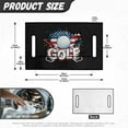 thumbnail image 6 of SEANATIVE American Flag Golf Cart Seat Cover Universal Golf Cart Seat Towel Blanket with Front Pockets Comfortable Golfcart Cushion for 2 Person Seats Cart Seat Cover Accessories Decor, 6 of 7