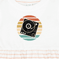 thumbnail image 4 of Inktastic Turn Table Record Player Retro Girls Baby Dress, 4 of 5