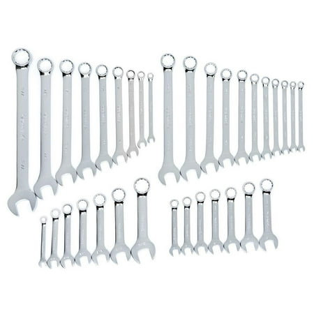 Discount Metric Combination Wrench - Husky SAE Metric Combination & Stubby Wrench Set 34-Piece Wrenches Combo Hand Tools
