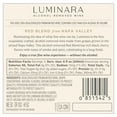 thumbnail image 3 of Luminara Red Blend, Alcohol-Removed, 750mL Wine Bottle, 3 of 4